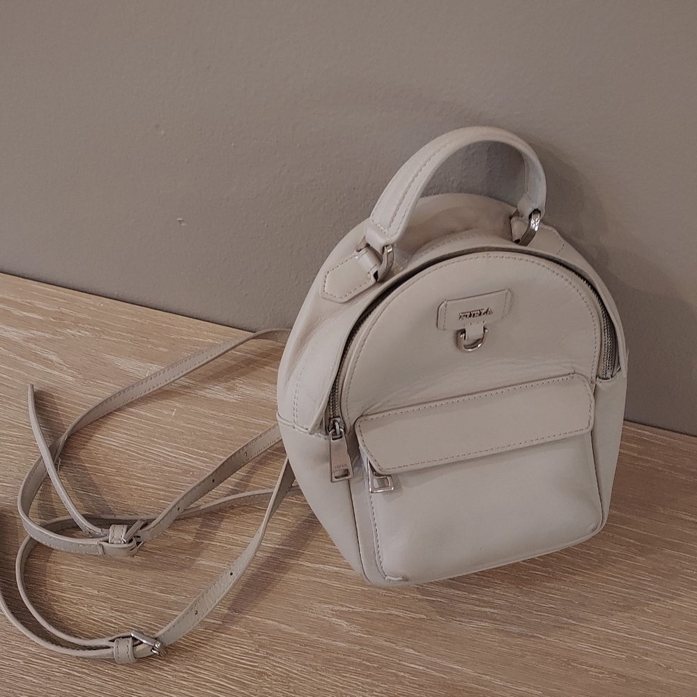 Furla Cream Backpack